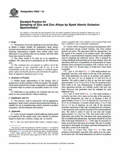 Standards PDF Cover Page