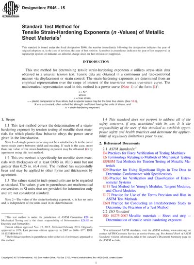 Standards PDF Cover Page