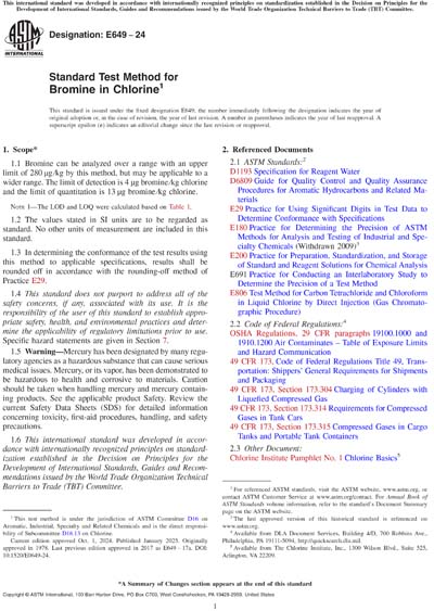 Standards PDF Cover Page