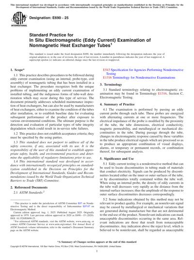 Standards PDF Cover Page
