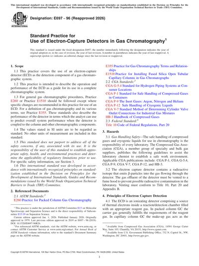 Standards PDF Cover Page