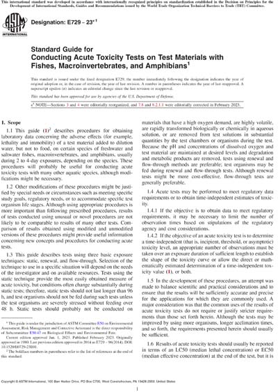 Standards PDF Cover Page