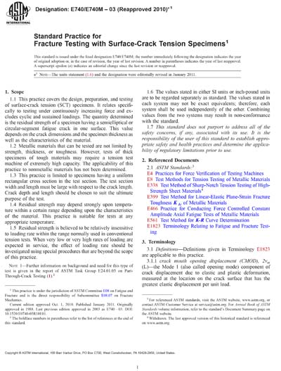 Standards PDF Cover Page