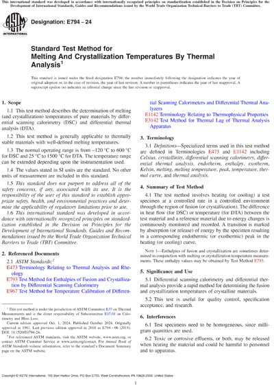 Standards PDF Cover Page