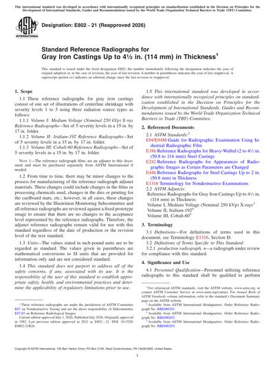 Standards PDF Cover Page