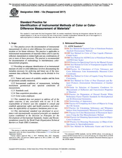 Standards PDF Cover Page