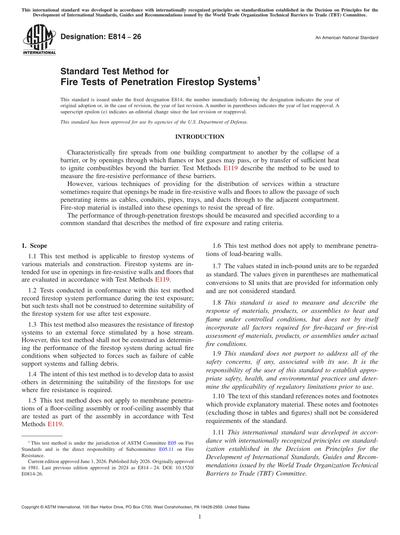 Standards PDF Cover Page