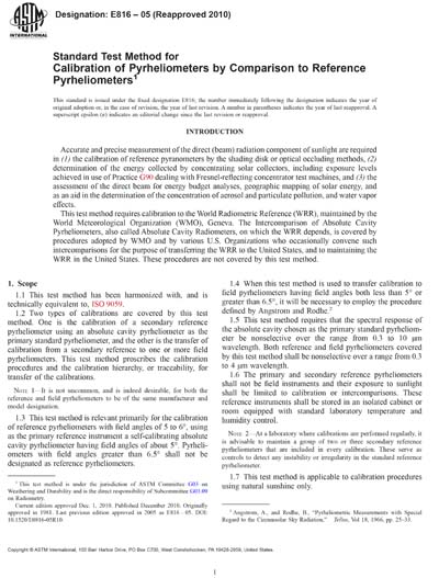 Standards PDF Cover Page