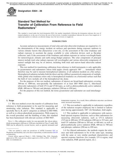Standards PDF Cover Page