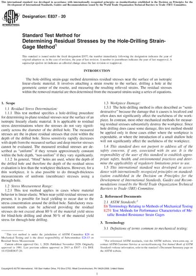Standards PDF Cover Page