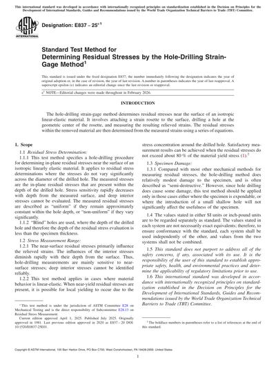 Standards PDF Cover Page