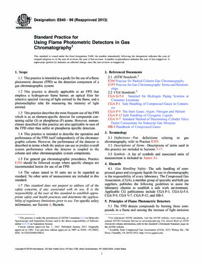 Standards PDF Cover Page