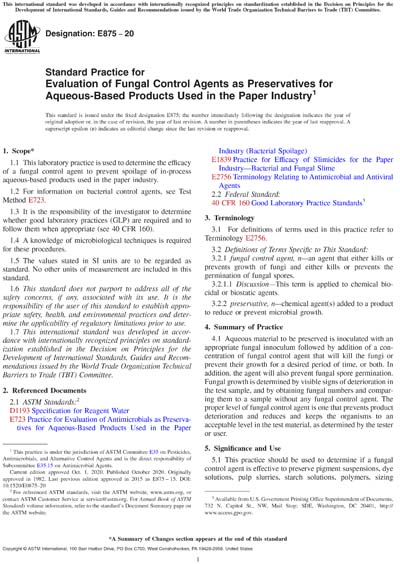 Standards PDF Cover Page