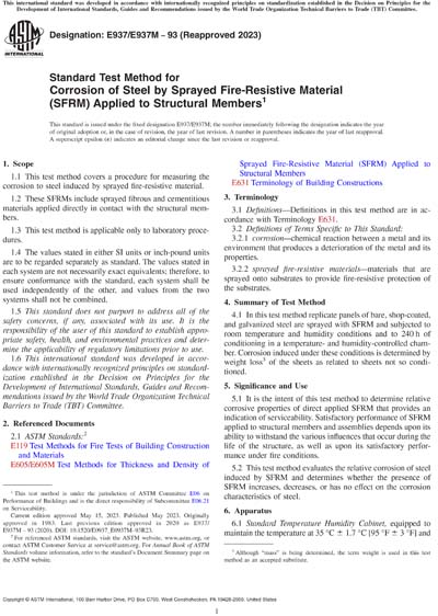 Standards PDF Cover Page