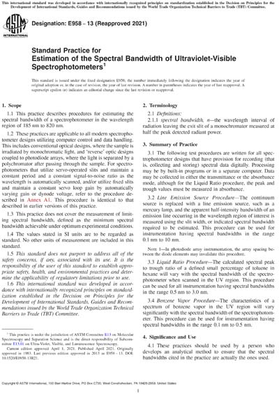 Standards PDF Cover Page