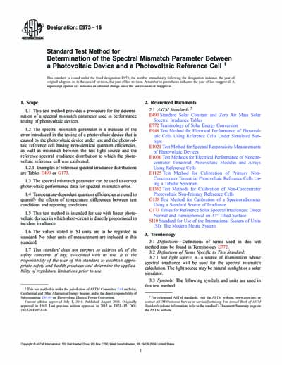 Standards PDF Cover Page