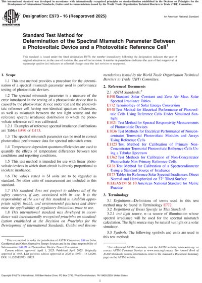 Standards PDF Cover Page