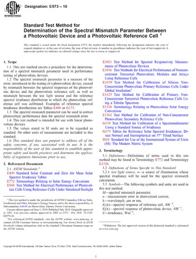Standards PDF Cover Page