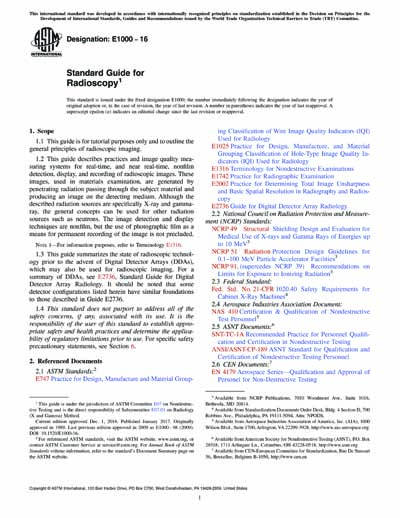 Standards PDF Cover Page