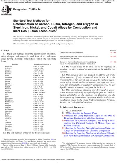 Standards PDF Cover Page
