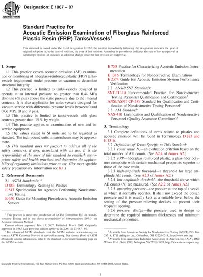 Standards PDF Cover Page