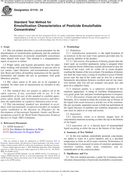 Standards PDF Cover Page