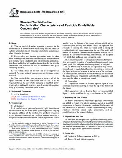Standards PDF Cover Page