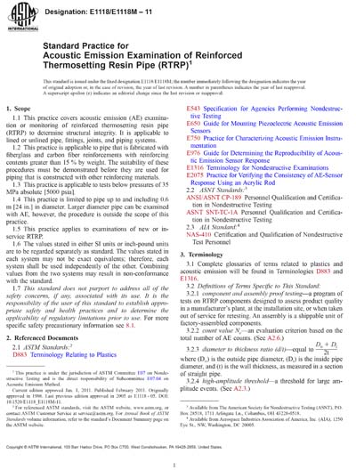 Standards PDF Cover Page