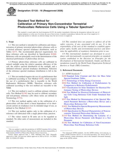Standards PDF Cover Page
