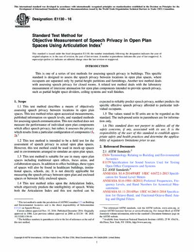 Standards PDF Cover Page
