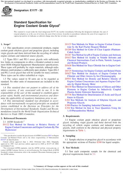Standards PDF Cover Page