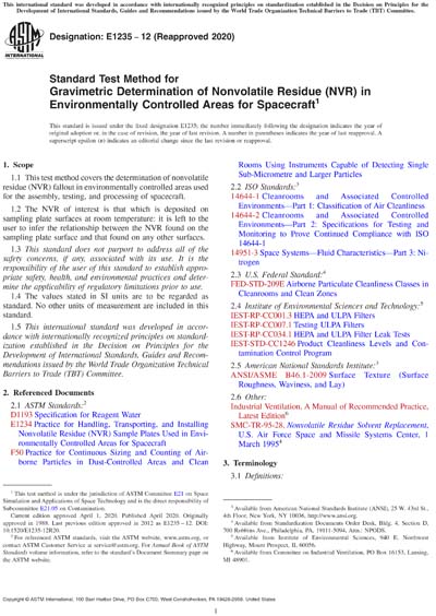 Standards PDF Cover Page