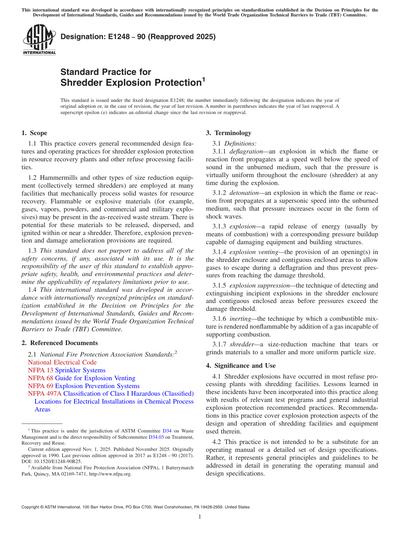 Standards PDF Cover Page
