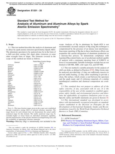 Standards PDF Cover Page