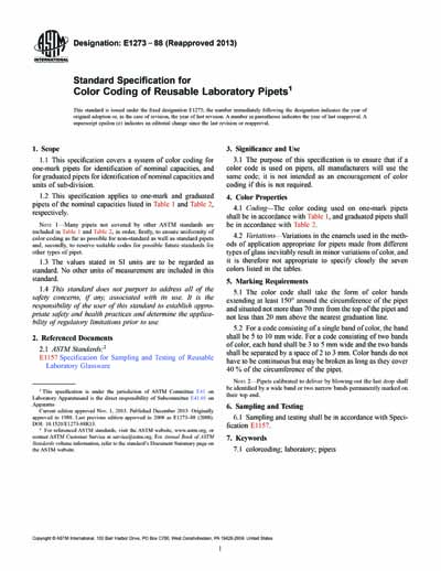 Standards PDF Cover Page