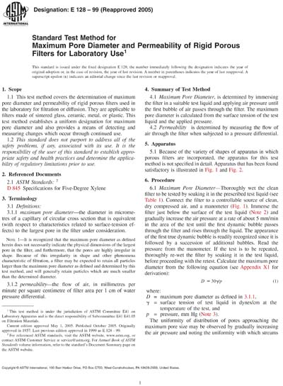Standards PDF Cover Page