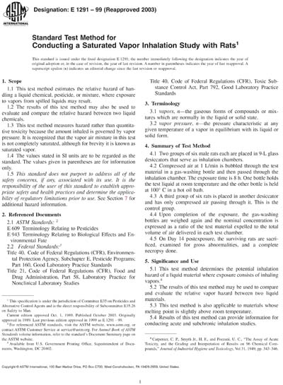 Standards PDF Cover Page