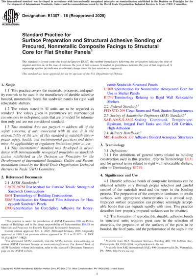 Standards PDF Cover Page