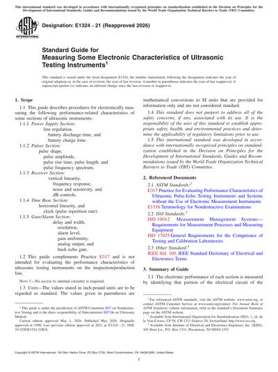 Standards PDF Cover Page