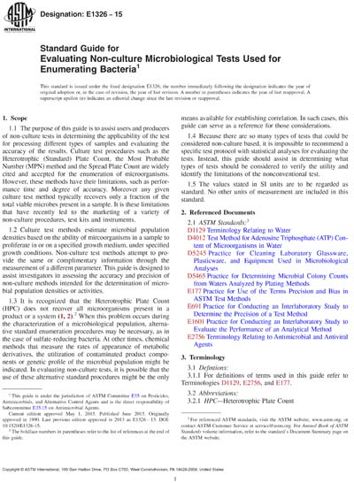 Standards PDF Cover Page