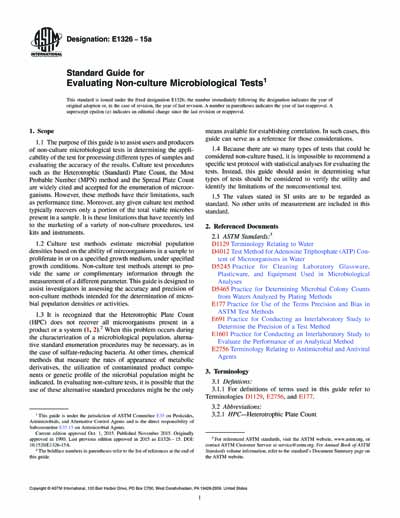 Standards PDF Cover Page
