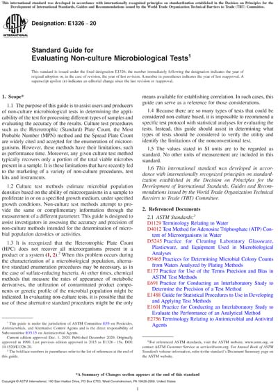 Standards PDF Cover Page