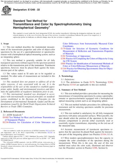 Standards PDF Cover Page
