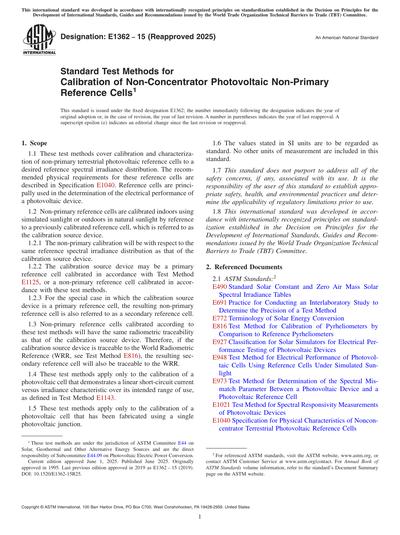 Standards PDF Cover Page