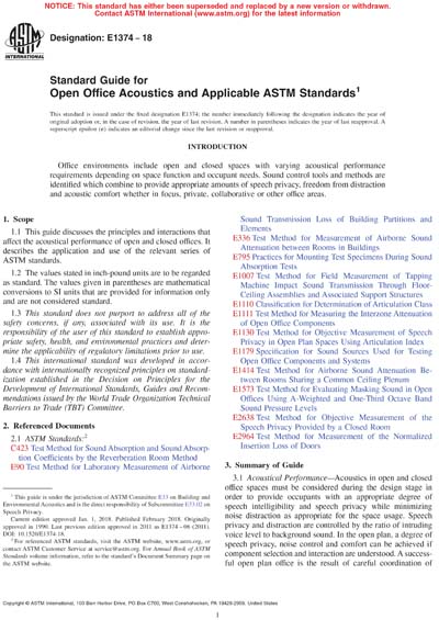 Standards PDF Cover Page