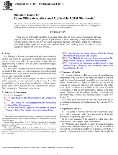 Standards PDF Cover Page