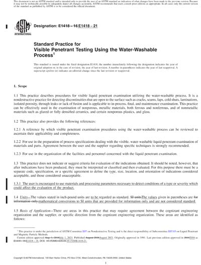 Standards PDF Cover Page