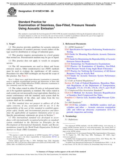 Standards PDF Cover Page
