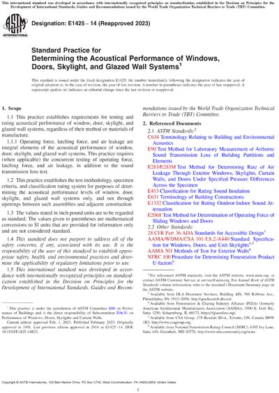 Standards PDF Cover Page