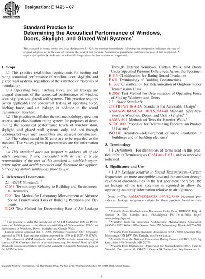Standards PDF Cover Page